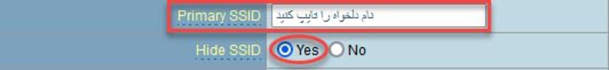 تغییر نام SSID مودم یا روتر
