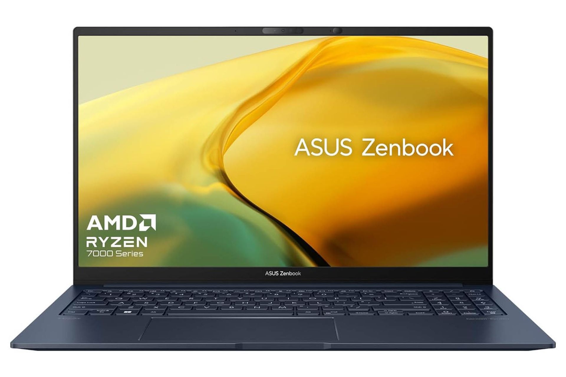 لپ تاپ ایسوس Zenbook 15 از نمای جلو