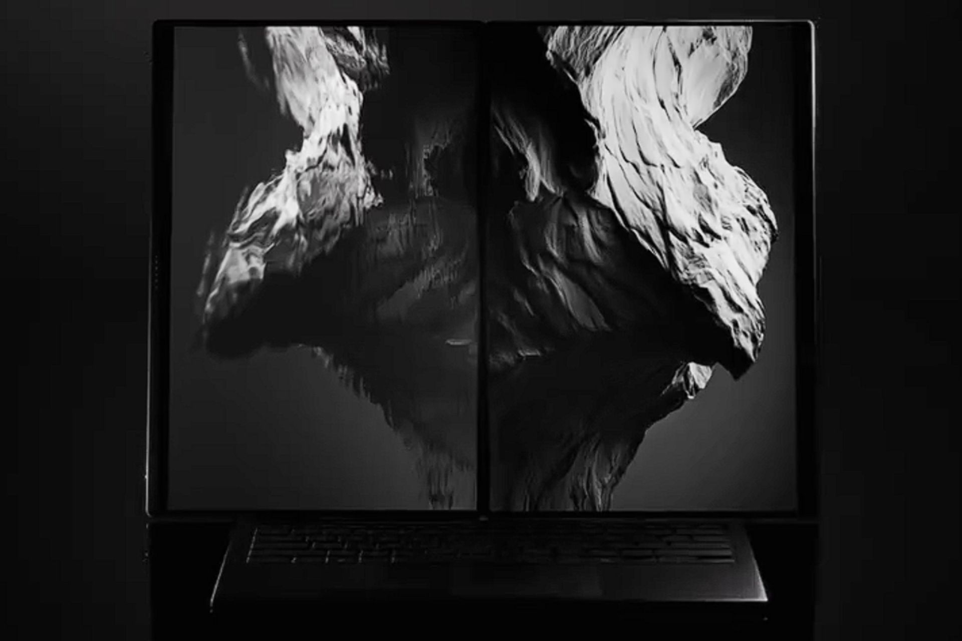 لپ‌تاپ Zenbook DUO 2026 با نمایشگر دوگانه