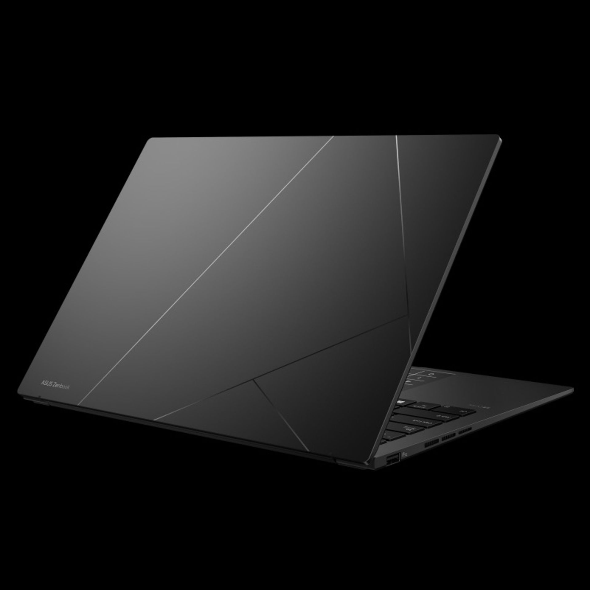 لپ‌تاپ ایسوس Zenbook 14 OLED UM3406 نمای پشت
