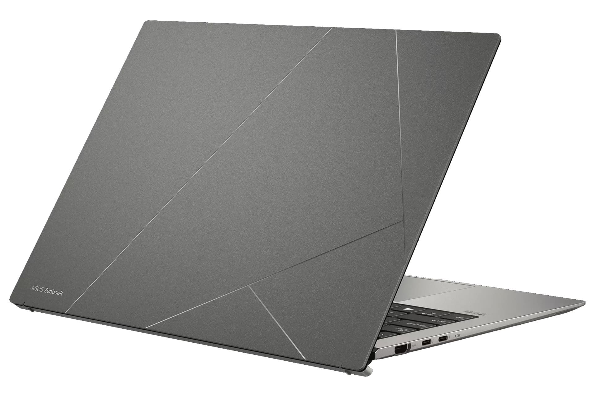 لپ تاپ Zenbook S 13 OLED از نمای پشت