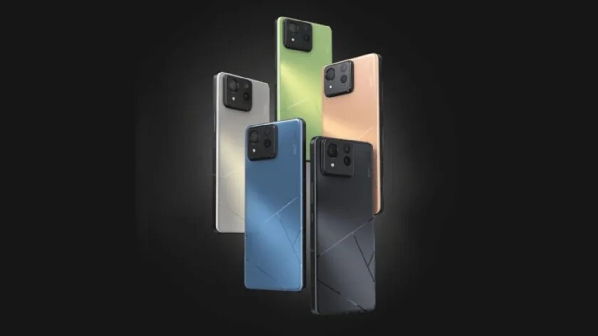 رندر رسمی فاش شده از گوشی ایسوس ذن‌فون ۱۱ اولترا در رنگ‌های مختلف