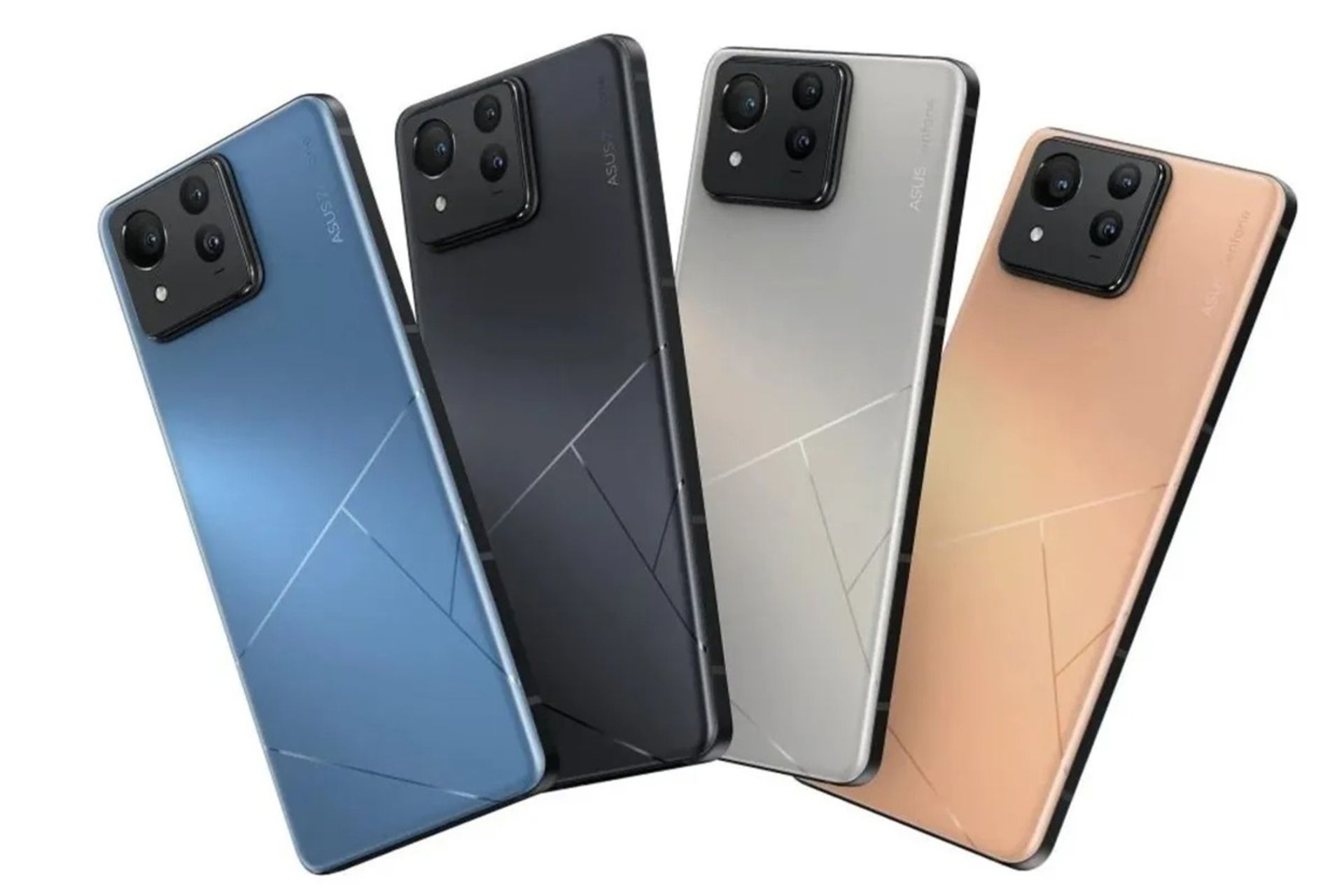 نمای پشتی گوشی ایسوس ذن فون ۱۱ اولترا در رنگ‌های مختلف