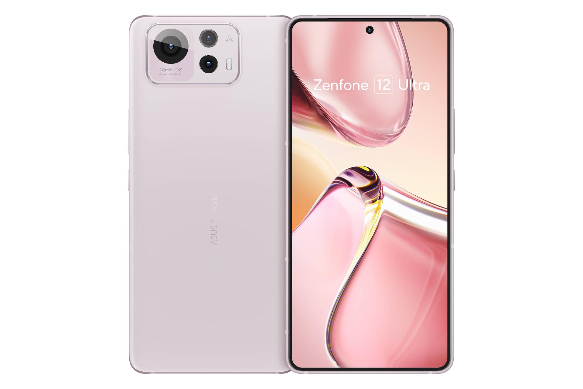 پنل جلو و پشت گوشی موبایل ذن فون 12 اولترا ایسوس سفید / ASUS Zenfone 12 Ultra