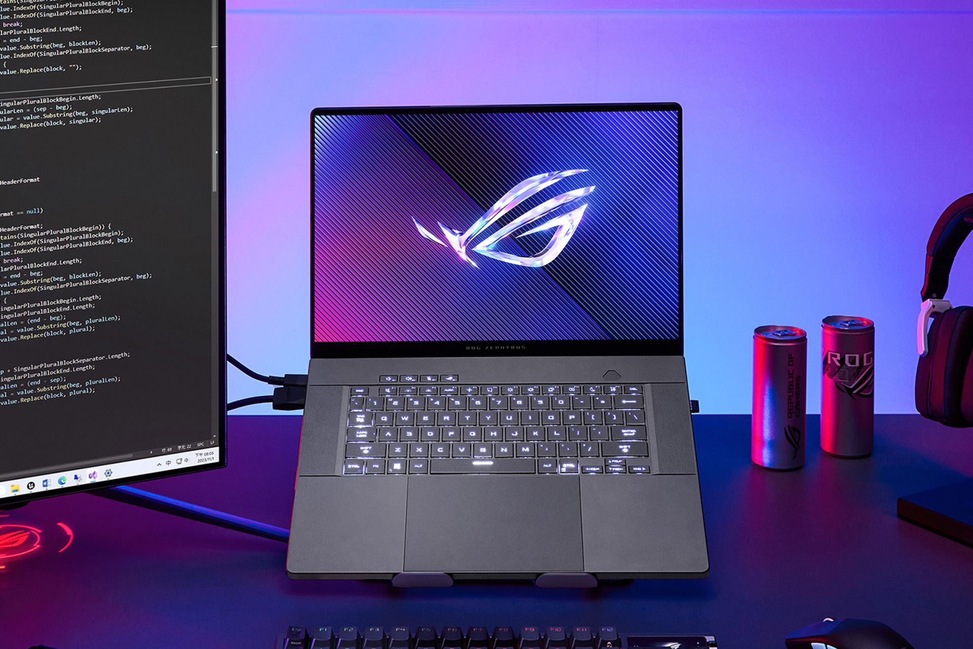 لپ تاپ ایسوس Zephyrus G16 مدل ۲۰۲۴ رنگ خاکستری