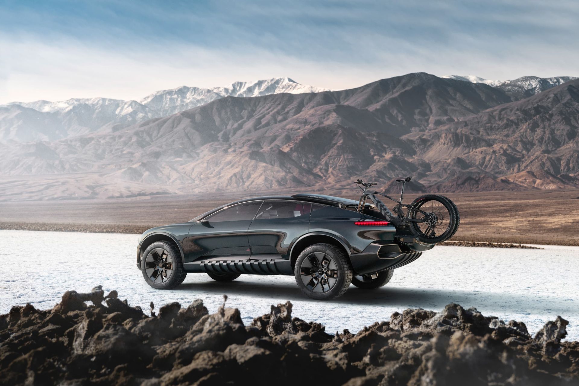 نمای پشتی خودرو آئودی Audi Activesphere