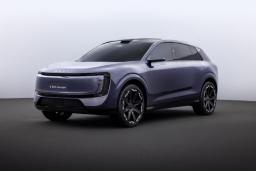نمای سه‌چهارم جلوی خودروی مفهومی E SUV آئودی