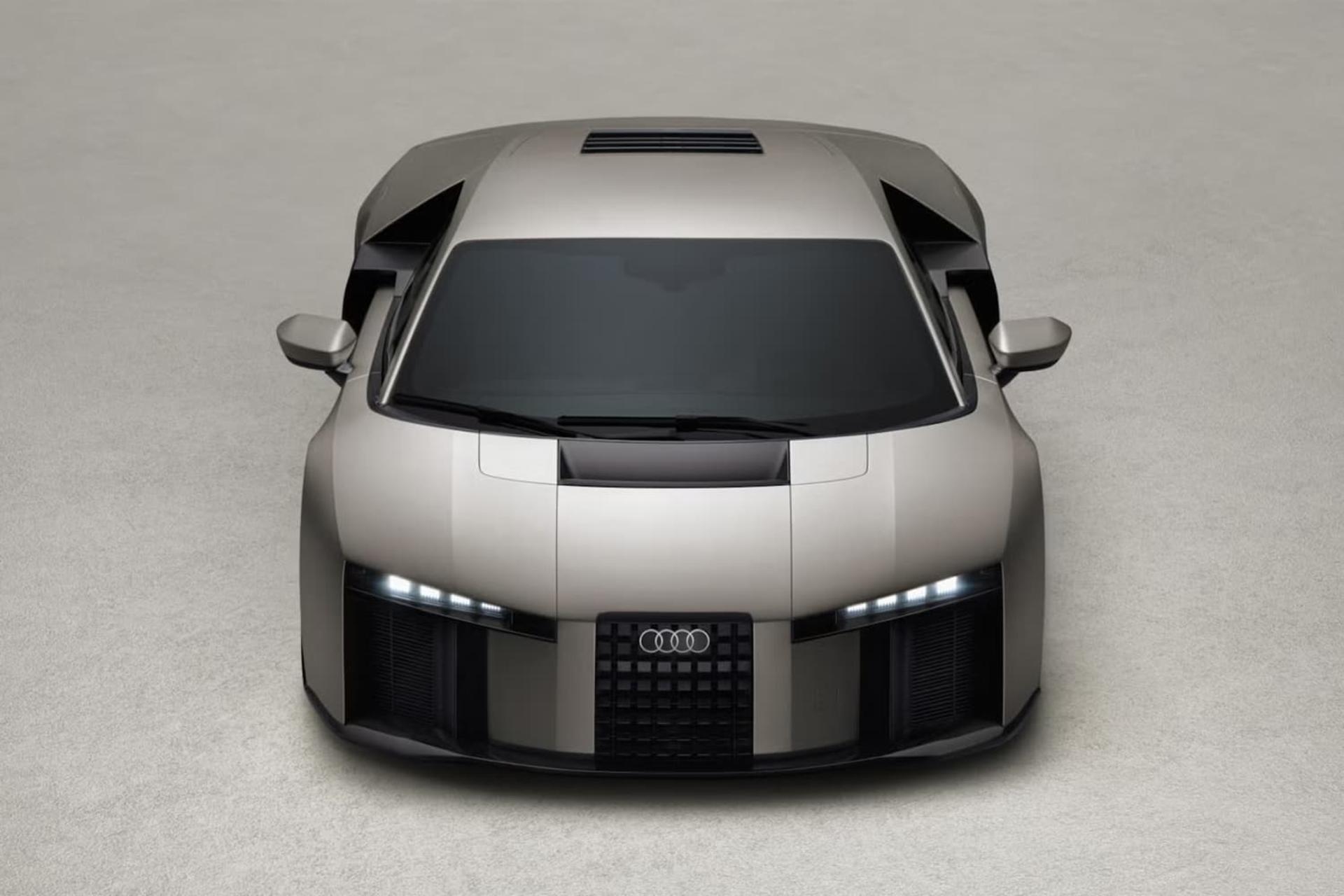 خودرو آئودی نوولاری / Audi Nuvolari از نمای جلو