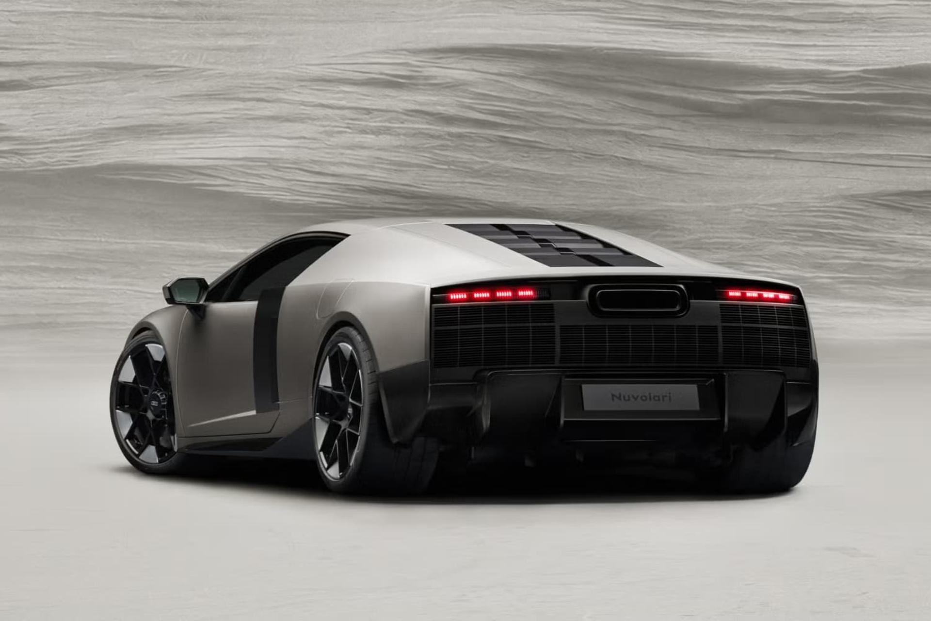 خودرو آئودی نوولاری / Audi Nuvolari بخش پشتی