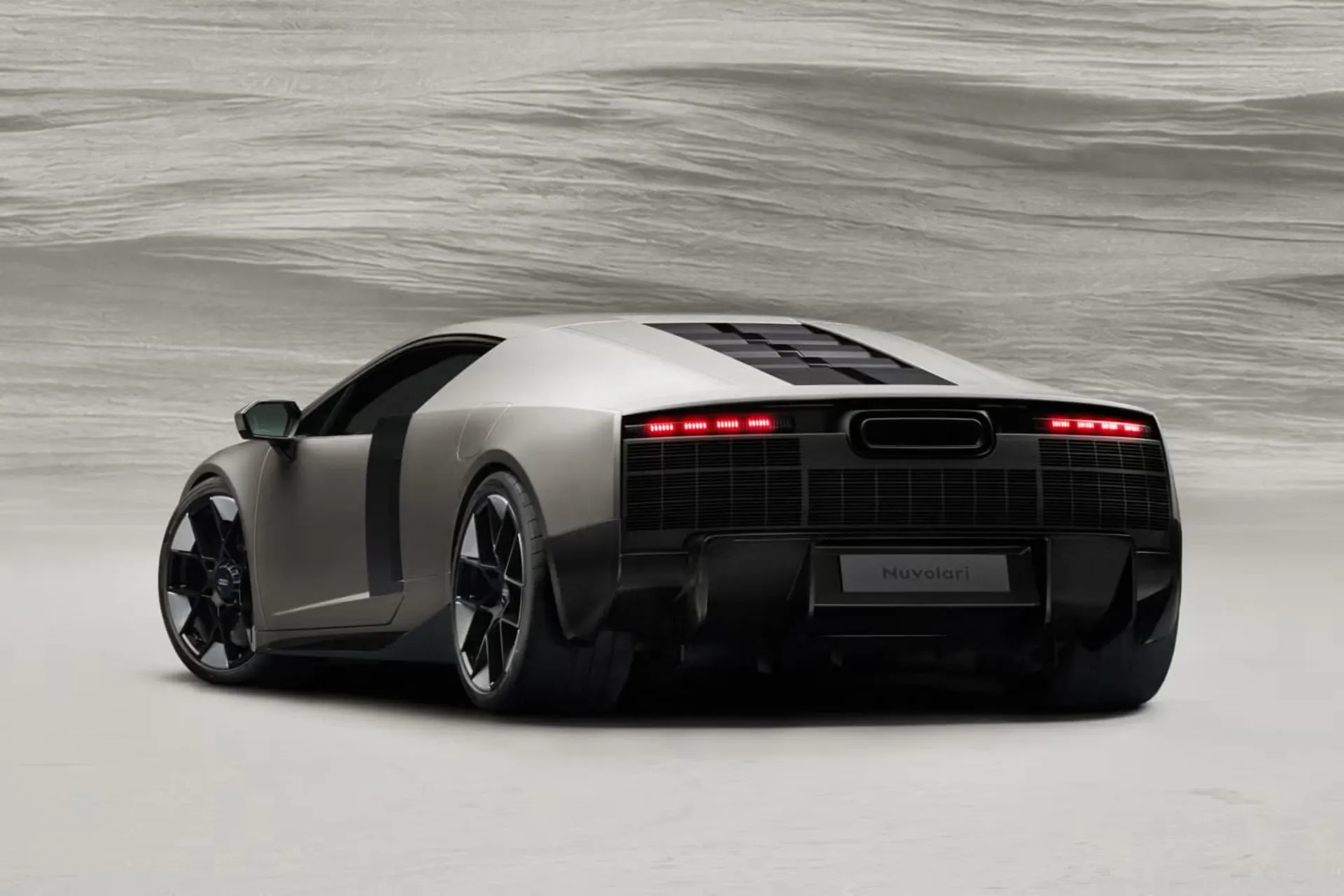 خودرو آئودی نوولاری / Audi Nuvolari بخش پشتی