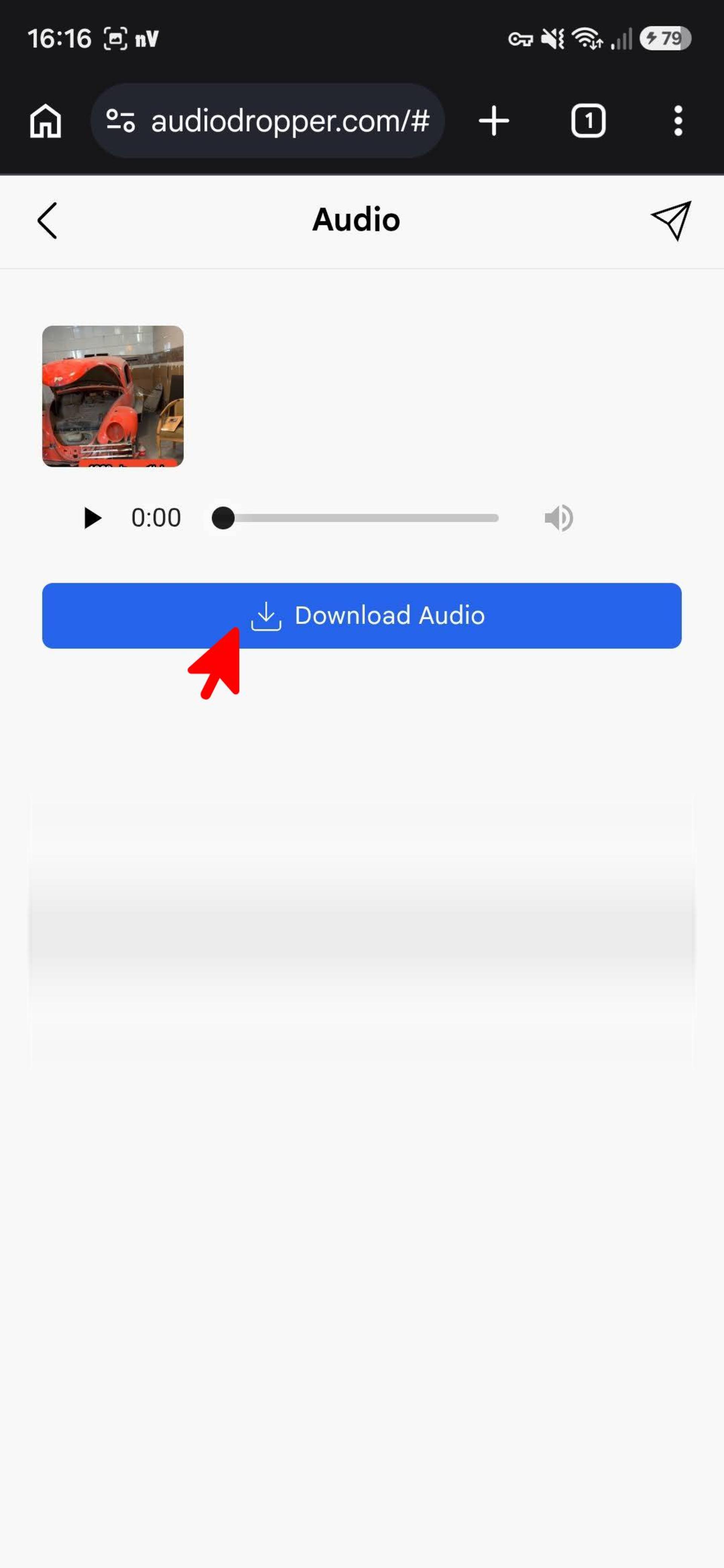 دانلود نسخه صوتی ویدیو و ریلز اینستاگرام با Audio Dropper