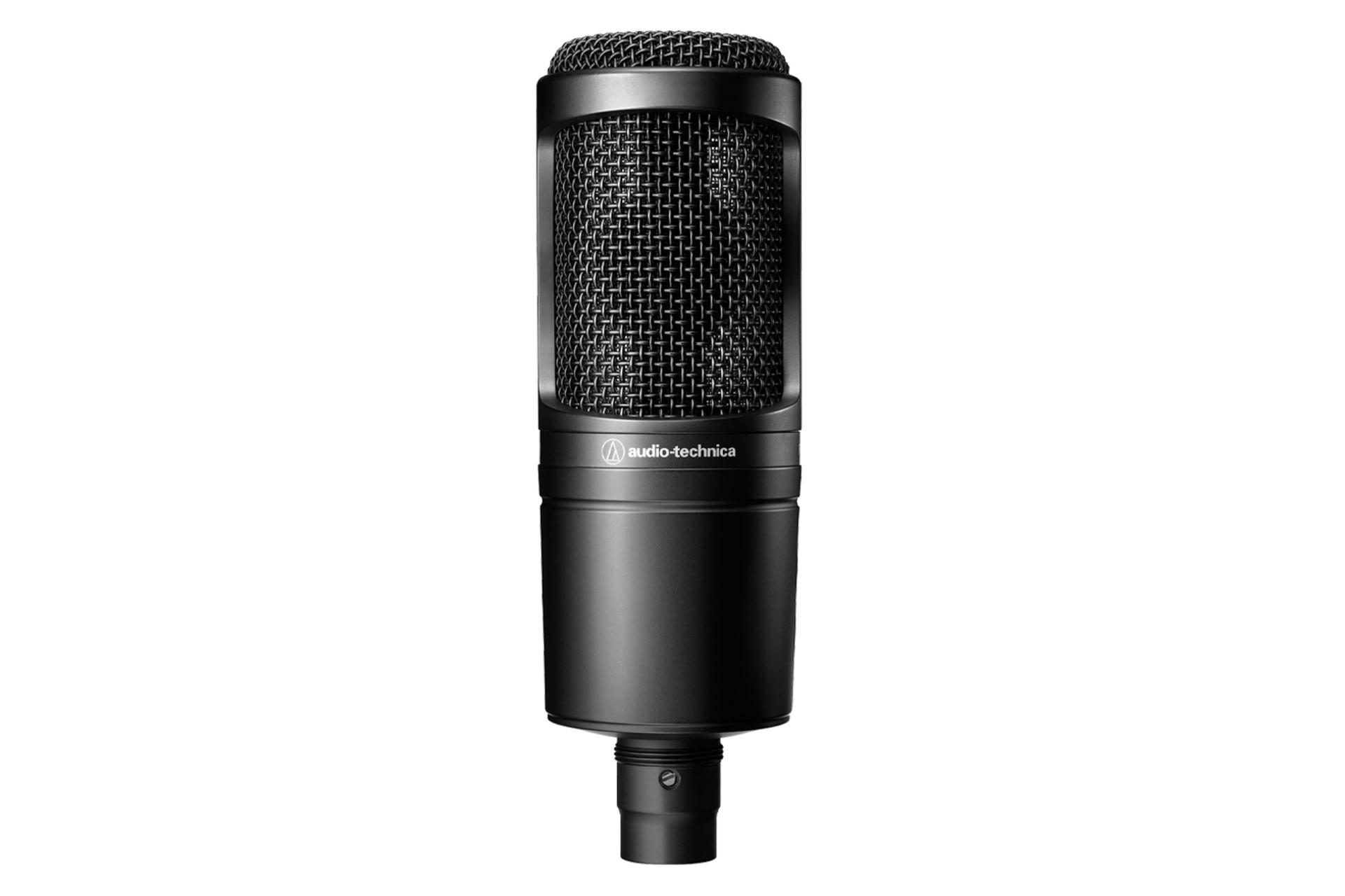 ابعاد و اندازه میکروفون آدیو تکنیکا AT2020