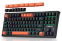 کیبورد آئولا AULA F3032 مشکی و نارنجی