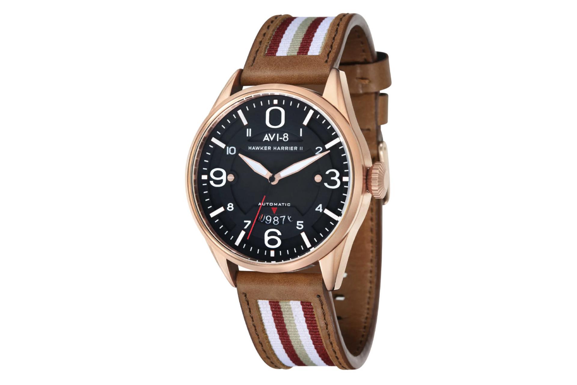 ساعت مچی مردانه ای وی ایت Hawker Harrier II AV-4040-04 نمای جلو