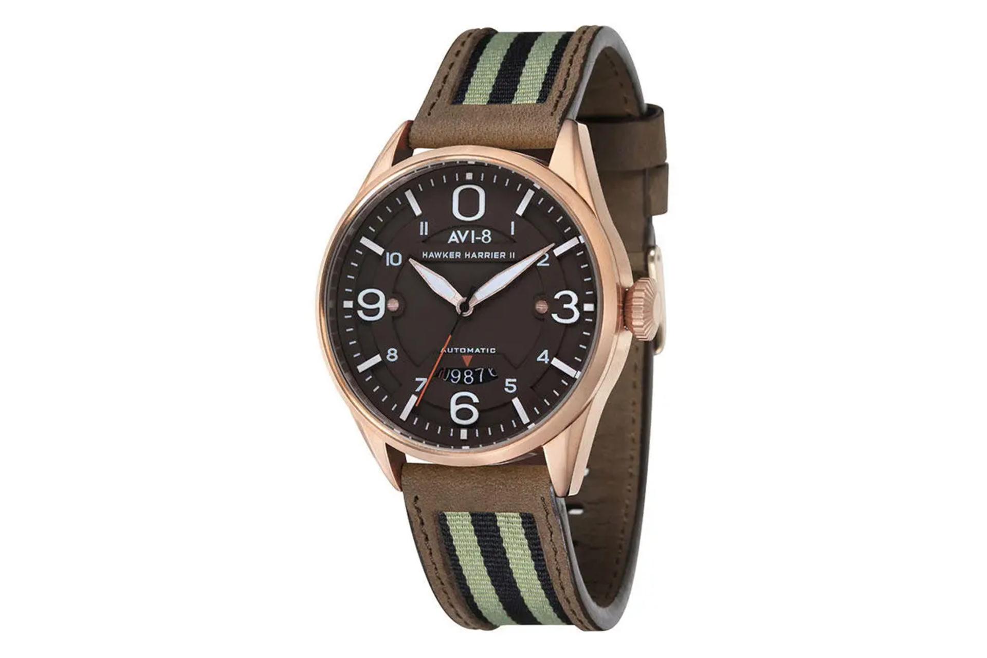 ساعت مچی مردانه ای وی ایت Hawker Harrier II AV-4040-05 نمای جلو