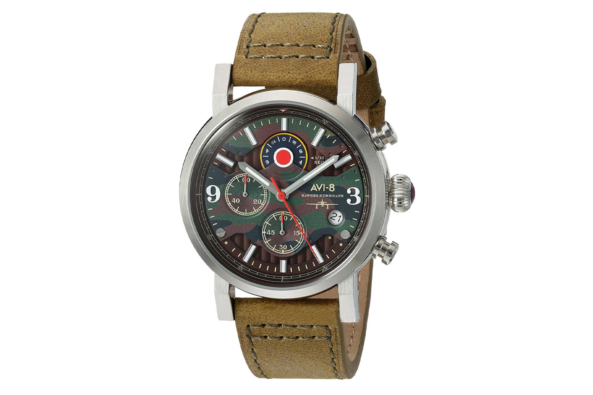 ساعت مچی مردانه ای وی ایت Hawker Hurricane AV-4041-06 نمای جلو
