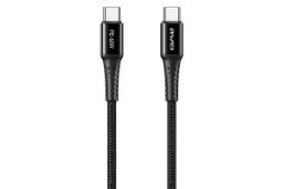 کابل شارژ USB آوی Type-C به Type-C مدل CL-111T با طول 1 متر
