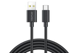 کابل شارژ USB آوی Type-A به Type-C مدل CL-113T با طول 0.3 متر