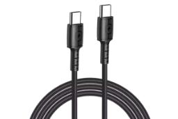 کابل شارژ USB آوی Type-C به Type-C مدل CL-71T با طول 1 متر