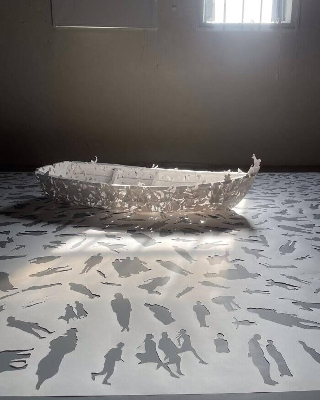 ساخت قایق سه بعدی با کاغذ