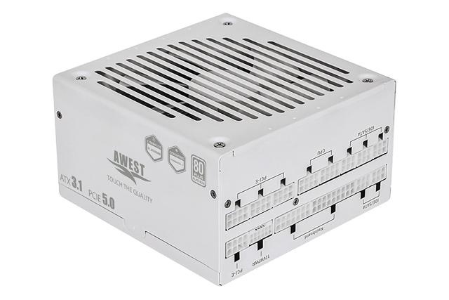 پاور کامپیوتر اوست AV1200-PTW V3 با توان 1200 وات رنگ سفید