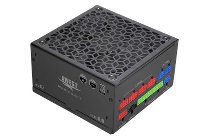 ابعاد و اندازه پاور کامپیوتر اوست AV750-GFB V3 با توان 750 وات