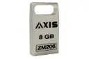 نمای کناری فلش مموری اکسیس AXIS ZM206 8GB USB 2.0