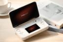 کنسول بازی آیانئو AYANEO FLIP DS سفید از نمای بالا