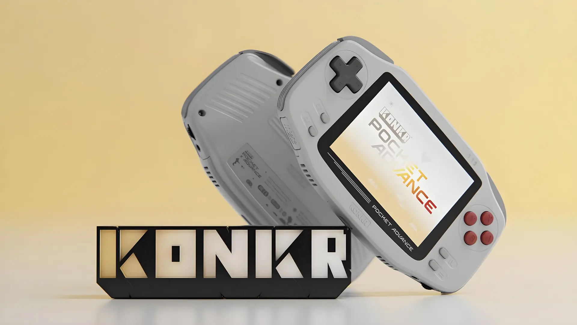 کنسول بازی دستی مدل Konkr Pocket Advance با صفحه نمایش روشن