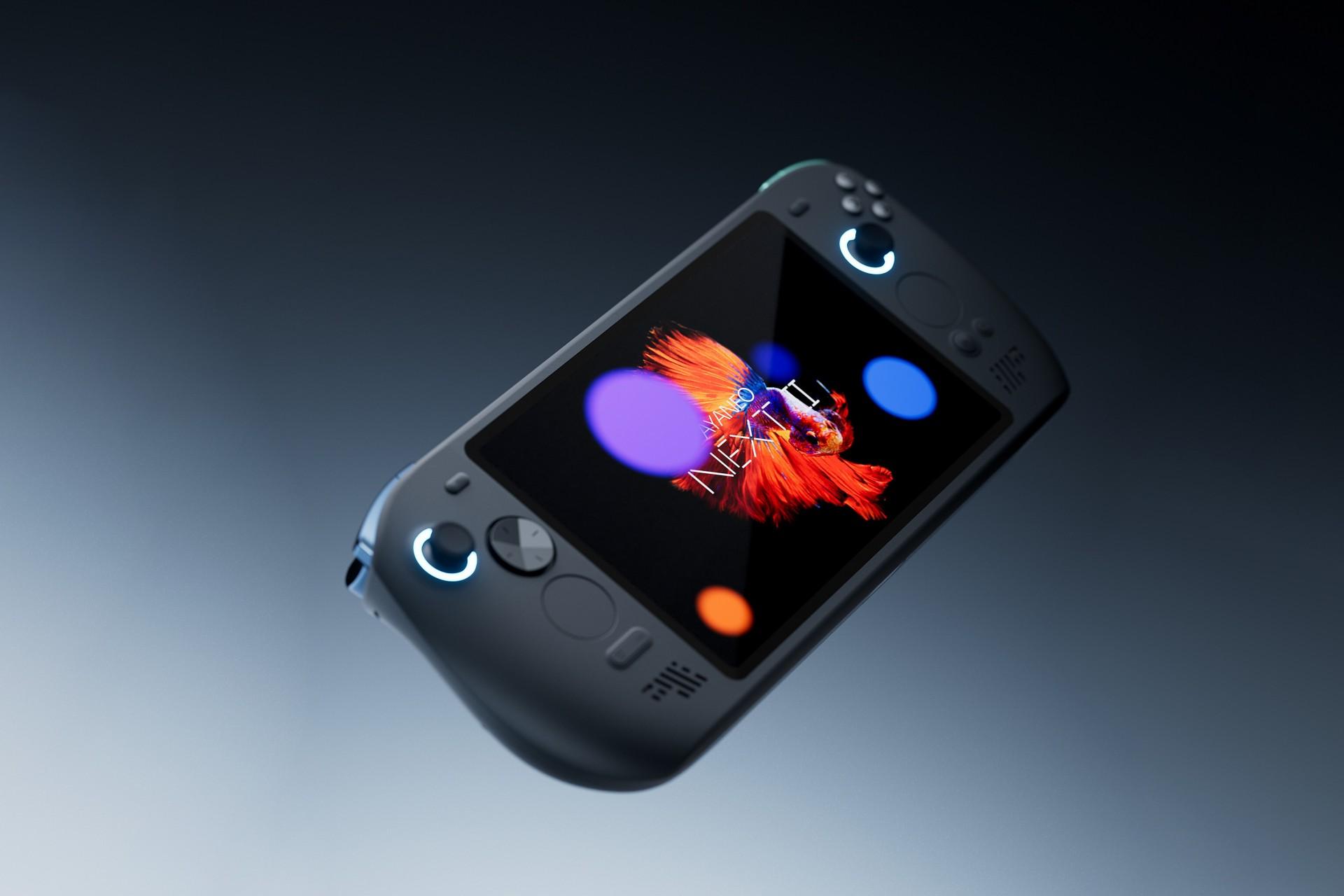 نمای جلو کنسول دستی آیانئو Next II