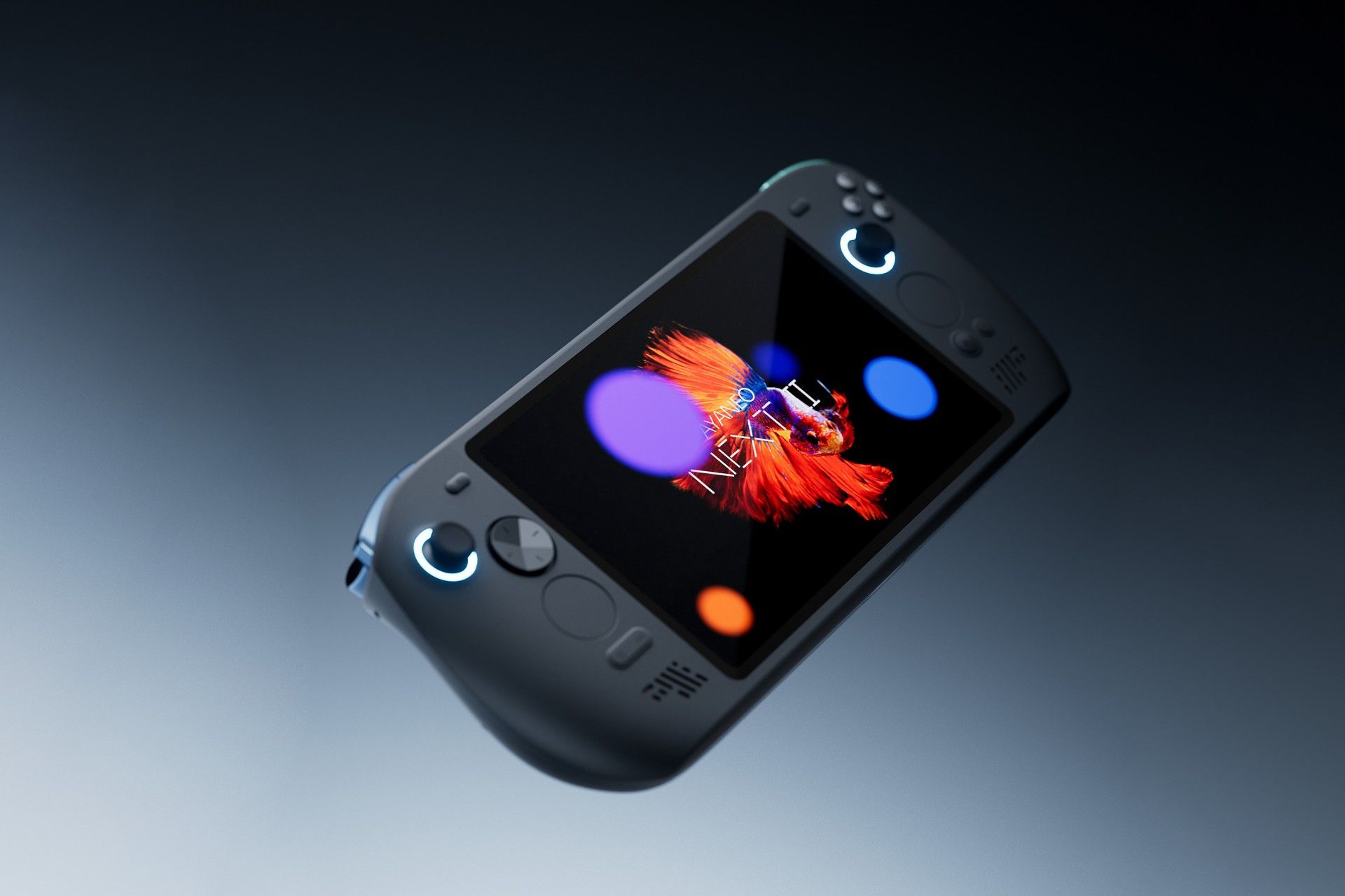 نمای جلو کنسول دستی آیانئو Next II