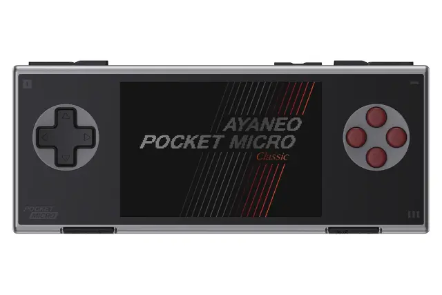 کنسول بازی آیانئو AYANEO Pocket MICRO Classic خاکستری تیره