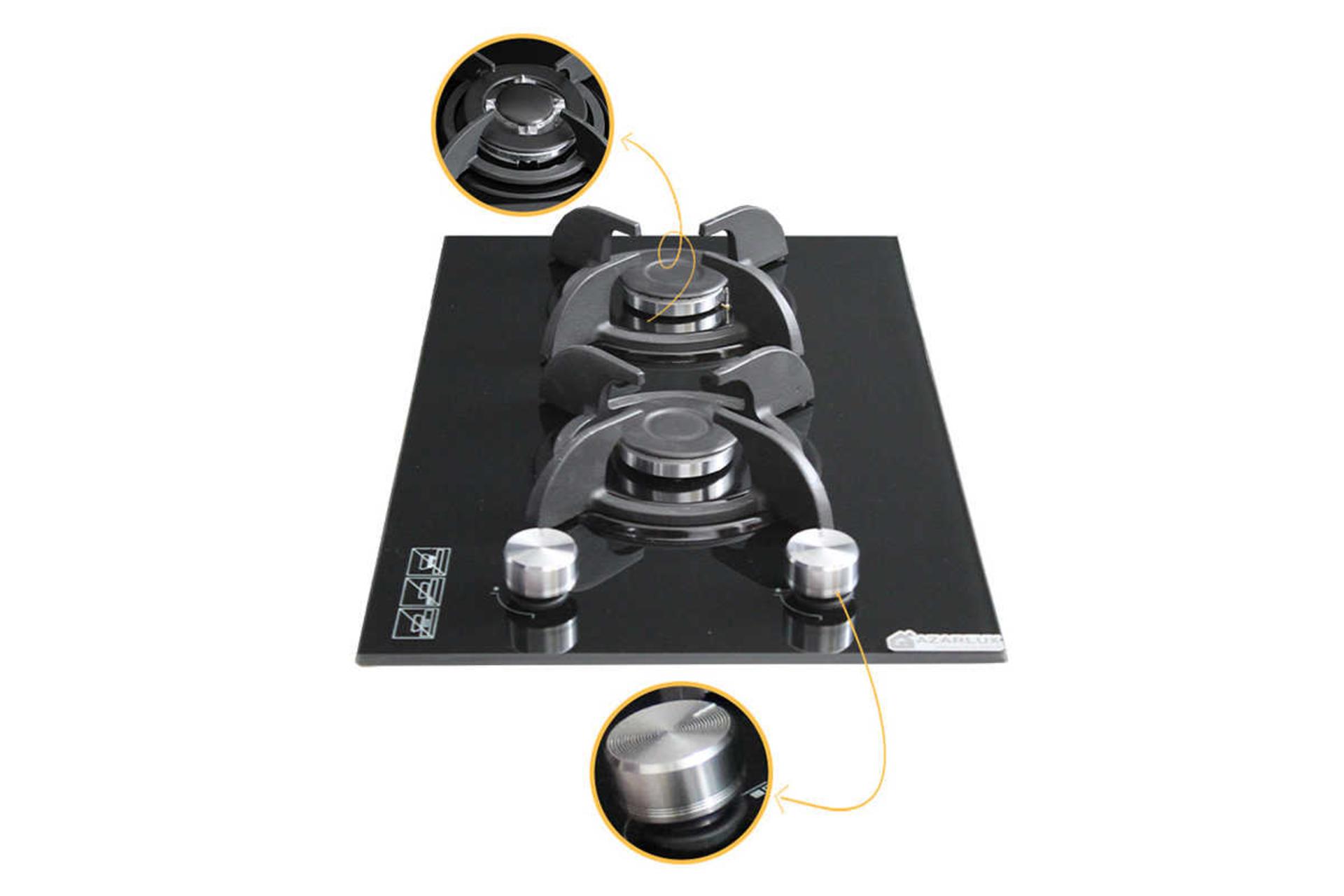 شعله اجاق گاز صفحه ای آذرلوکس G02NL-6B