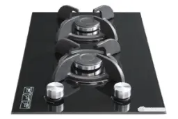 نمای جلوی اجاق گاز صفحه ای آذرلوکس G02NL-6B