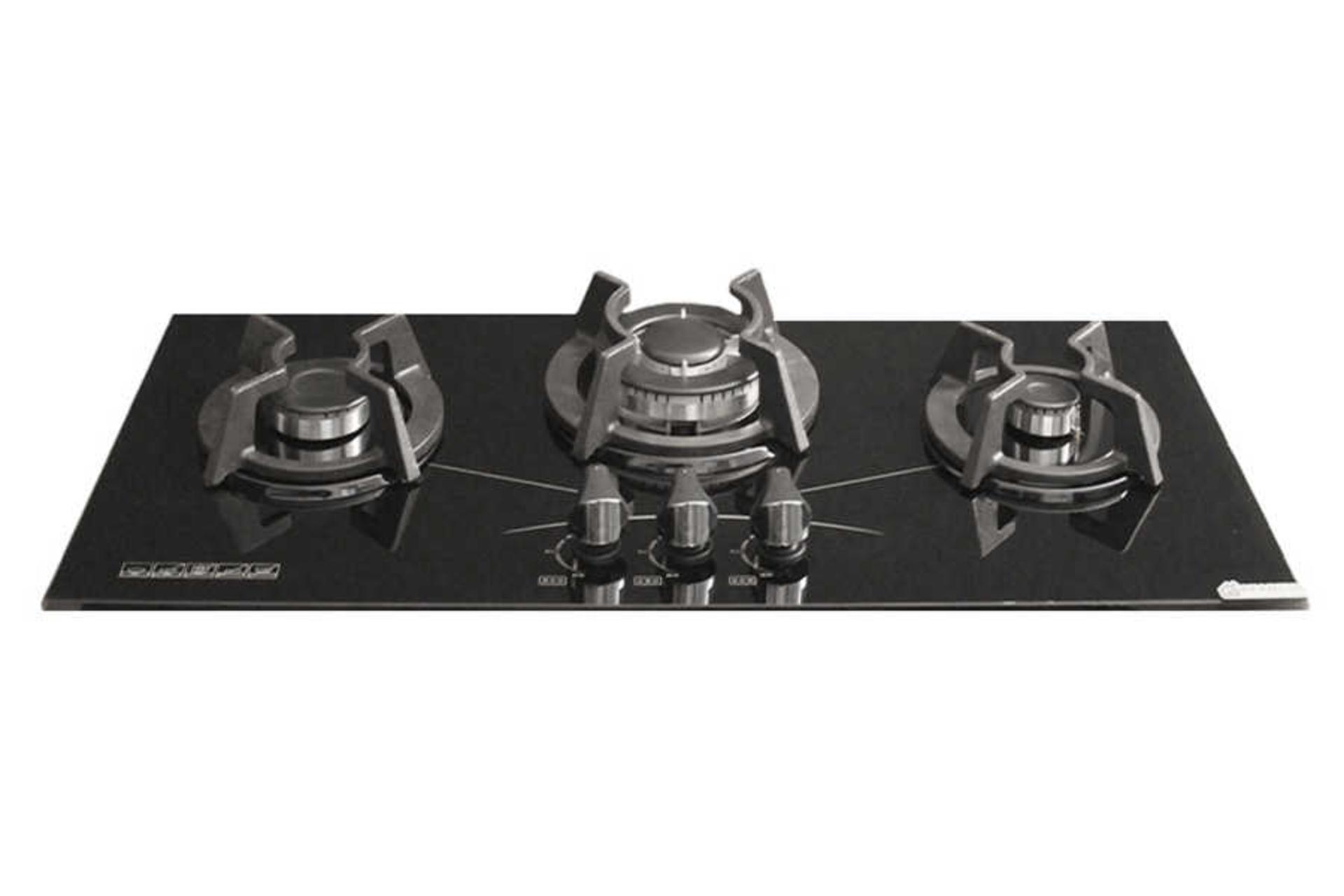 نمای جلوی اجاق گاز صفحه ای آذرلوکس G03NE-16B