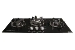 نمای جلوی اجاق گاز صفحه ای آذرلوکس G03NL-8B