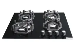 نمای جلوی اجاق گاز صفحه ای آذرلوکس G04ML-9B
