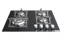 نمای جلوی اجاق گاز صفحه ای آذرلوکس G04ML-7B
