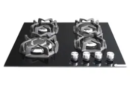 نمای جلوی اجاق گاز صفحه ای آذرلوکس G04ML-9B