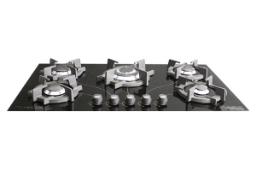 نمای جلوی اجاق گاز صفحه ای آذرلوکس G05ME-C18B