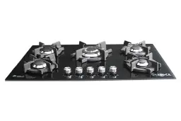 نمای جلوی اجاق گاز صفحه ای آذرلوکس G05ML-C18B