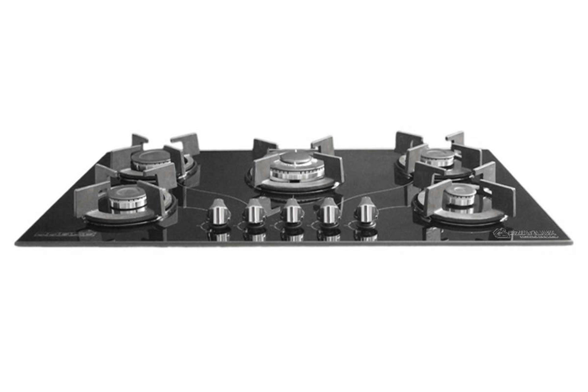 نمای جلوی اجاق گاز صفحه ای آذرلوکس G05NE-C11B