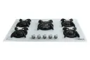 نمای جلوی اجاق گاز صفحه ای آذرلوکس G05NL-C6W
