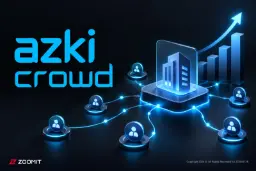 نمودار رشد و شبکه کاربران در پلتفرم ازکی کرادفاندینگ (Azki Crowd)