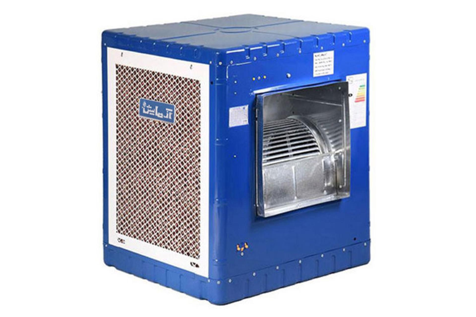 کولر آبی آزمایش Azmayesh AZ8000Cel نمای داکت خروجی