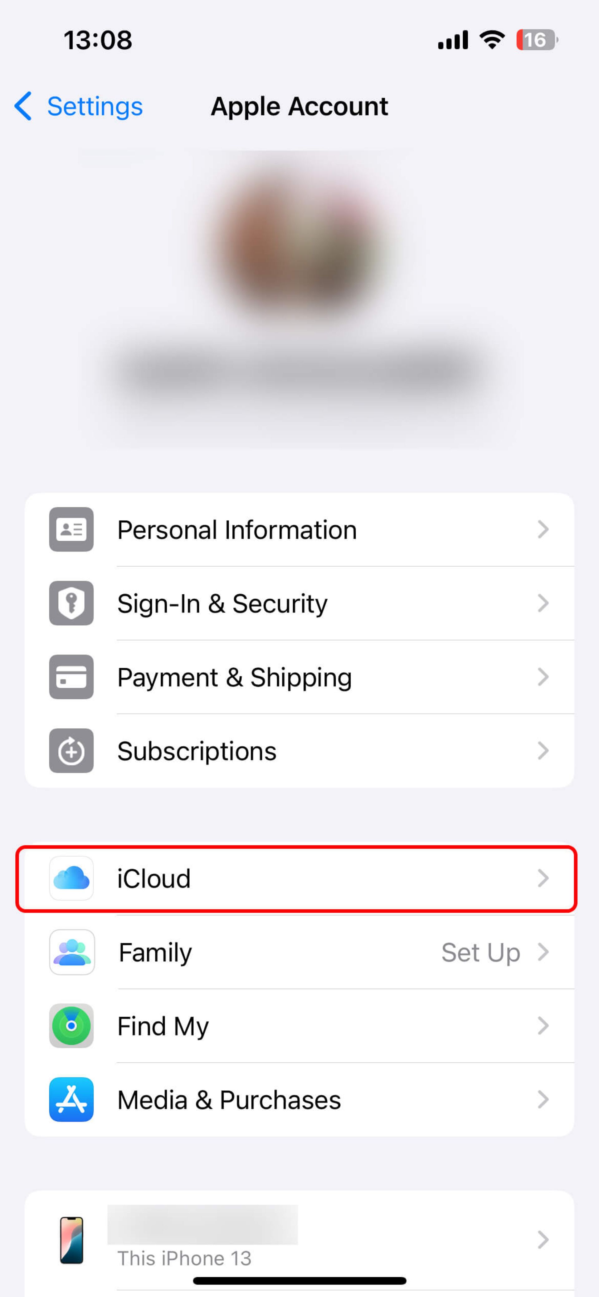 صفحه apple accounts