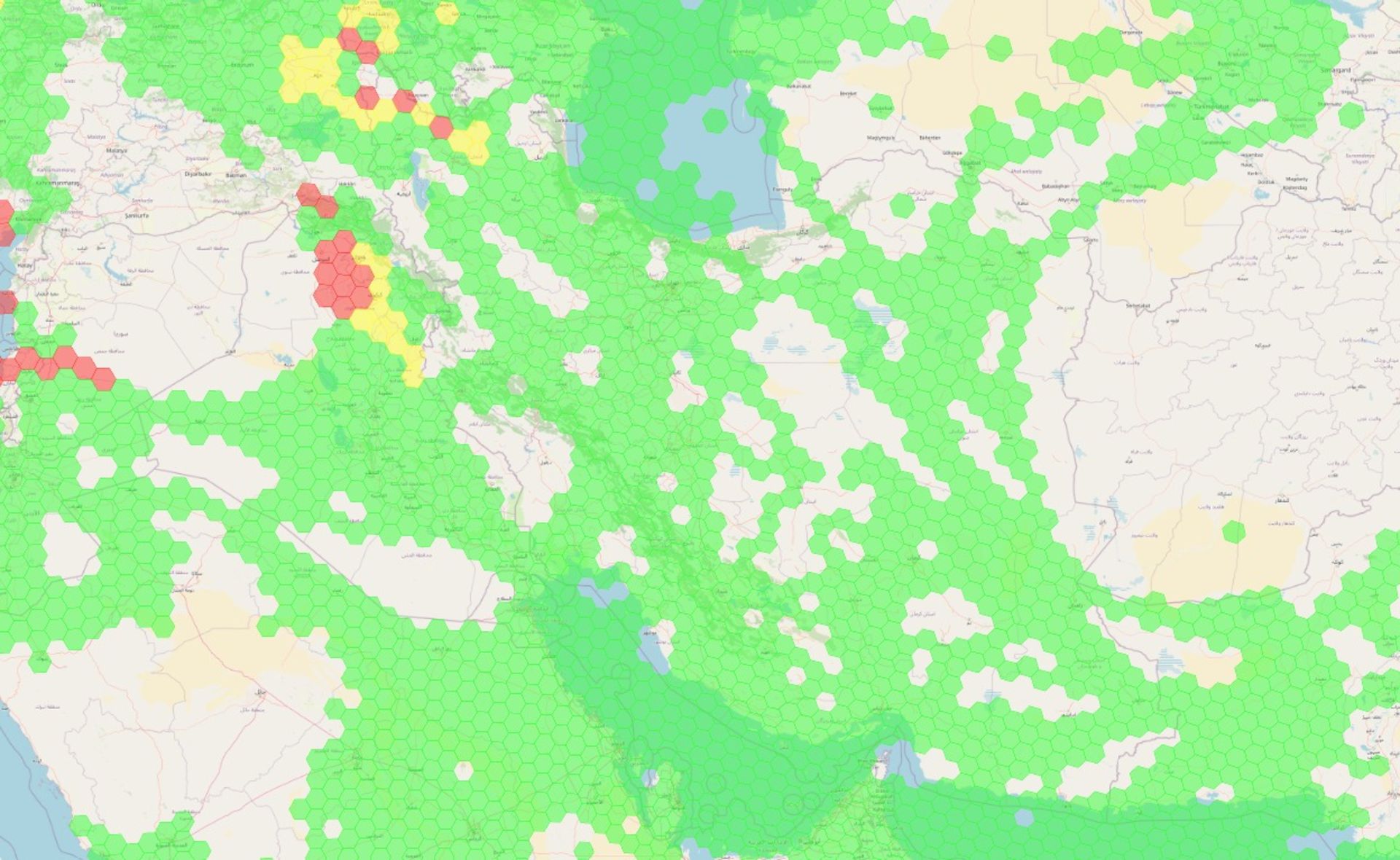 اختلالات GPS شنبه ۲۷ تیر