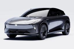خودرو Jidu Robo 01 بایدو مدل مشکی از نمای جلو