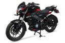 موتورسیکلت باجاج Bajaj Pulsar NS200 نمای جلو و جانبی