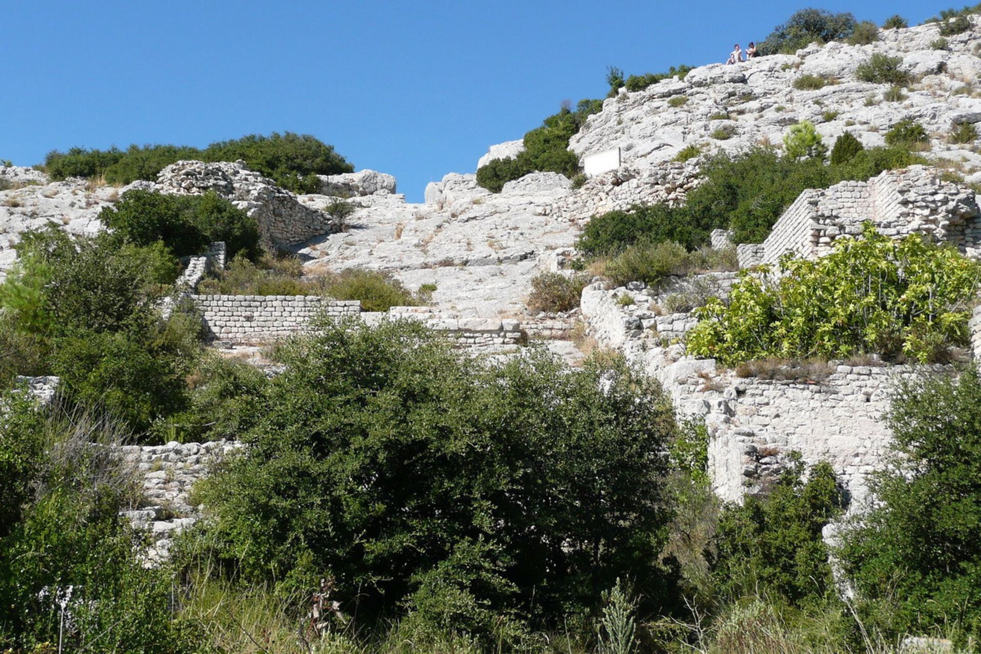 بقایای مجموعه‌ آسیاب‌های باربگال در جنوب فرانسه